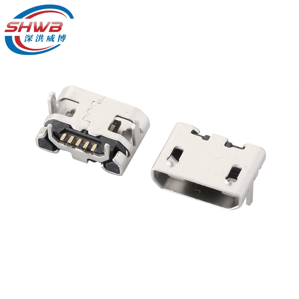 

10 шт., разъём Micro USB 5p 7,2 мм