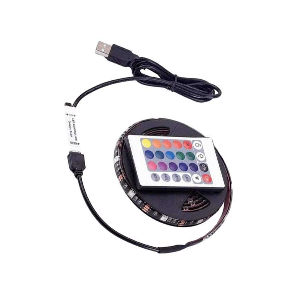 

LED Infrared Strip Light Music Color Changing Lamp TV for Bedroom