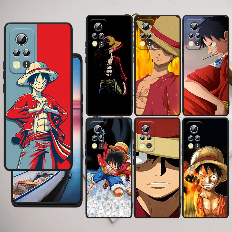 

Cool Luffy One Piece For Honor Play 3E 10X 10i 10 9X 9C 9S 9A 9 8X 8A 7C 7S Black Soft Phone Case Funda Capa