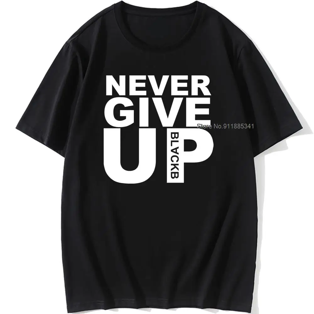 

2022 Summer Men Casual T Shirt You'll Never Walk Alone Never Give Up Sweatshirts Mens T Shirts Fleece Pullovers Streetwear