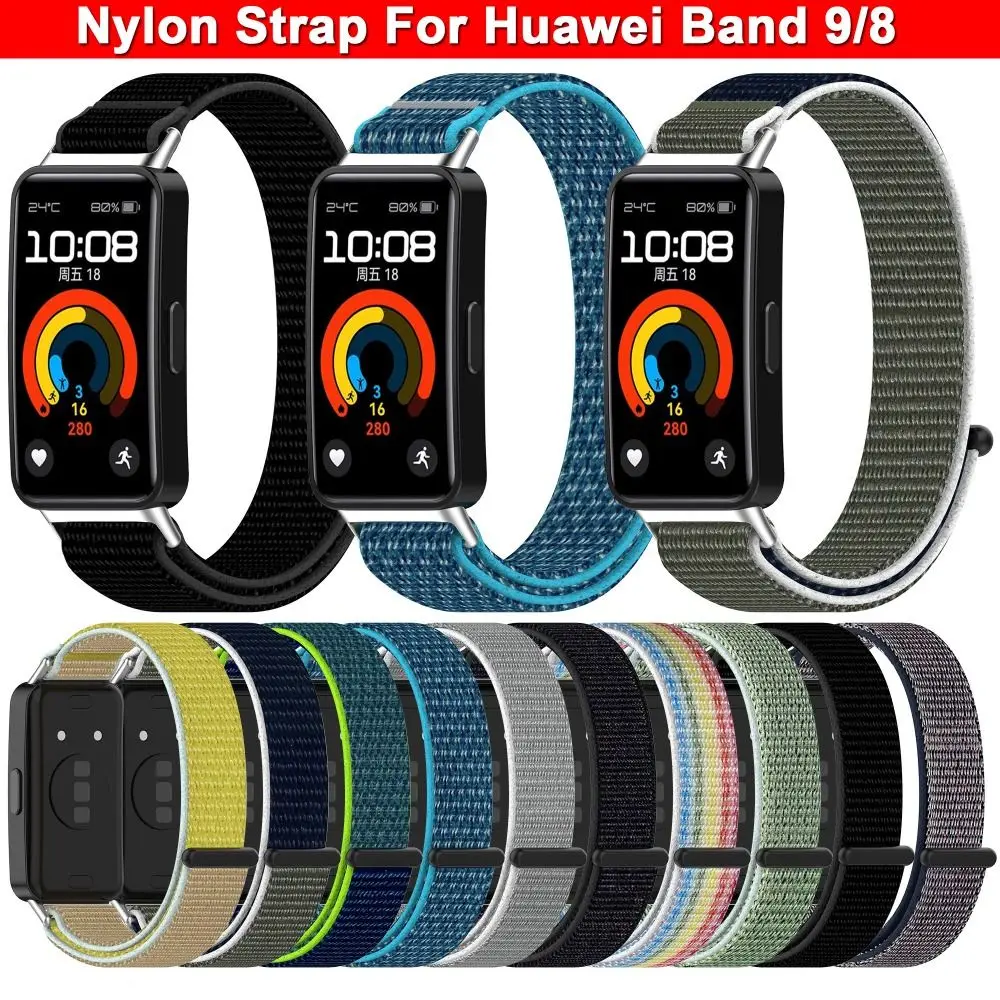Нейлоновый ремешок с нейлоновой петлей для наручных часов Huawei Band 9/8