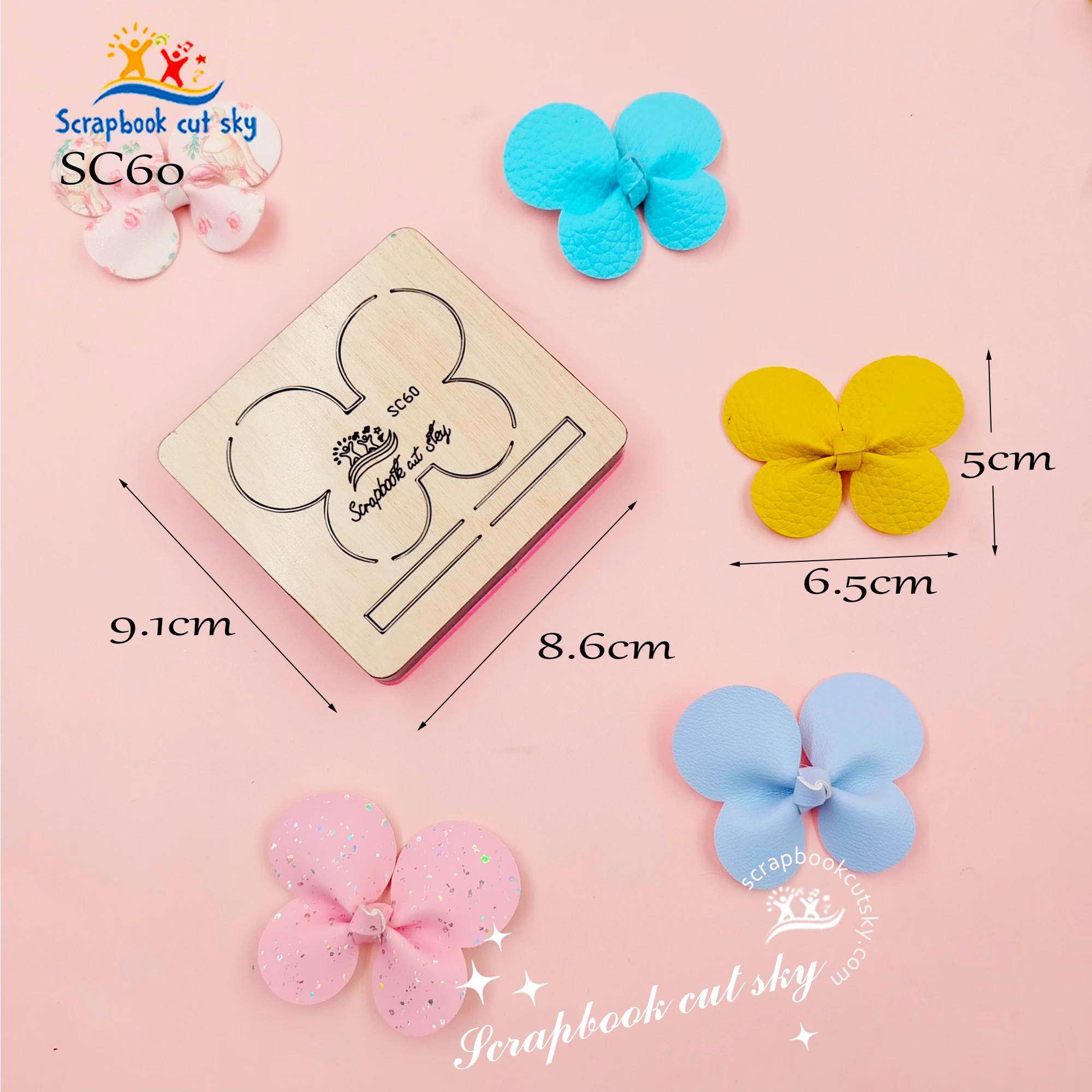 

ScrapbookCutSky-SC60 BOW Wood Cutting Knife Die Is Used With The Machine