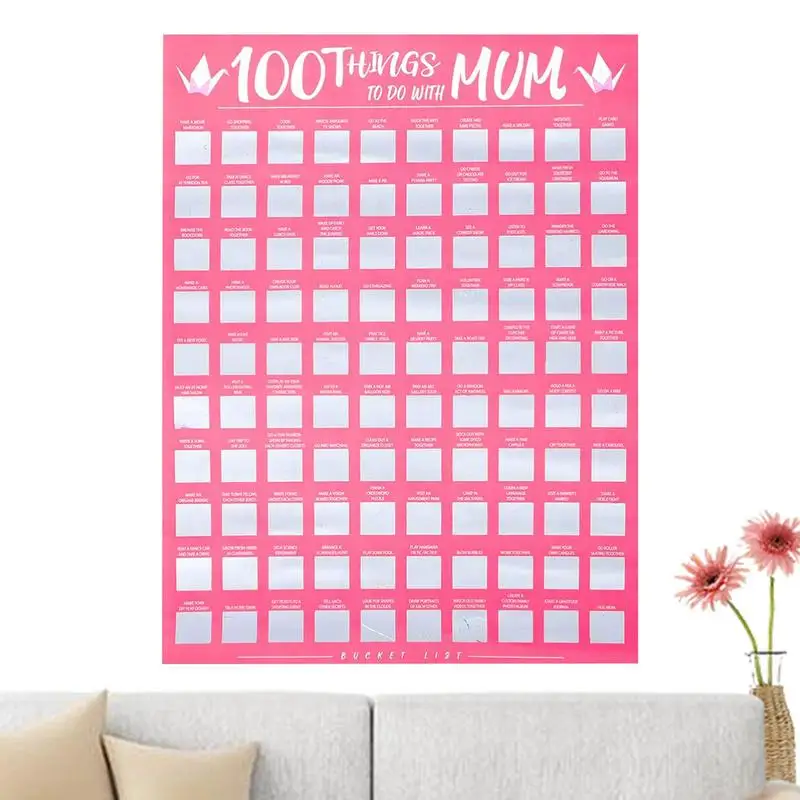 

Постер от царапин, 100 вещей, Постер от царапин, что нужно сделать с мамой, постер, подарок для мамы, ребенка, взрослого, хороший подарок