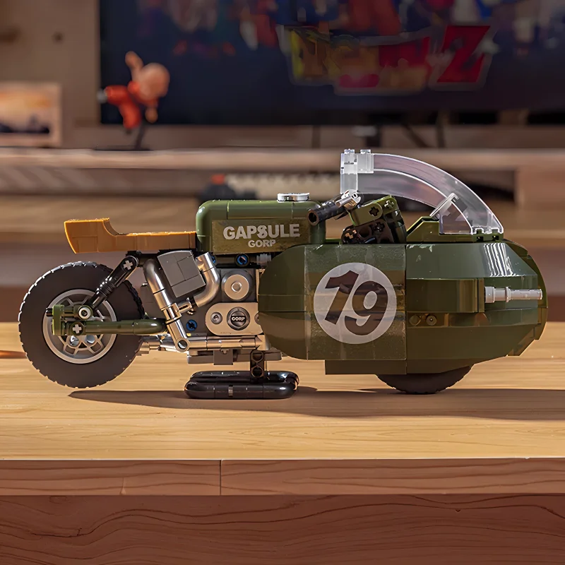 Новинка 2024 модель MOC JD-006 одноколесного мотоцикла Harley Suvs конструктор кирпичи Пазл