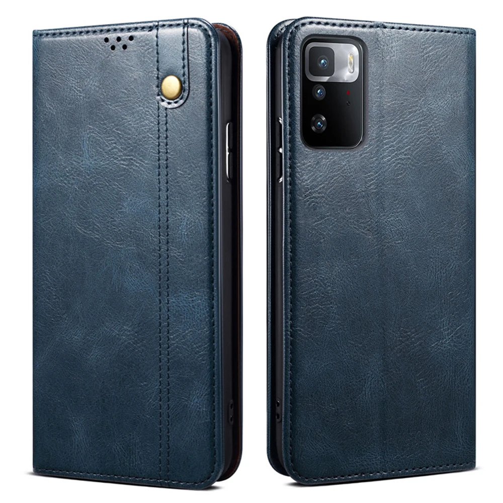 

Poco X4 X 3 M3 M4 Pro 5G Flip Case for Xiaomi Poco X4 NFC Leather Texture Wallet Magnetic Book Cover Poco X3 GT F3 F 4 M5s C40