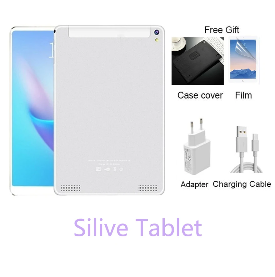 2022 Android 9.0 Tablet Pc 10.1 Inch 8G+128GB Tablet PC Ten Core WiFi Tablet PC  Arge Dual SIM Tablet 4G Call Phone Tablet images - 6