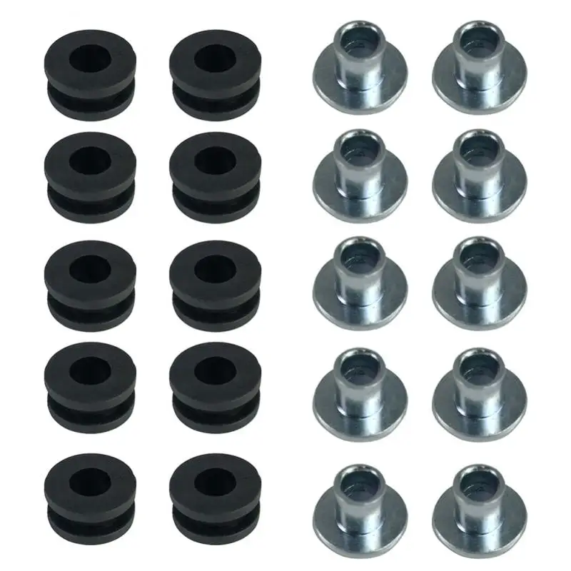 

10 шт./набор, резиновые прокладки для мотоцикла Honda Yamaha Suzuki Kawasaki