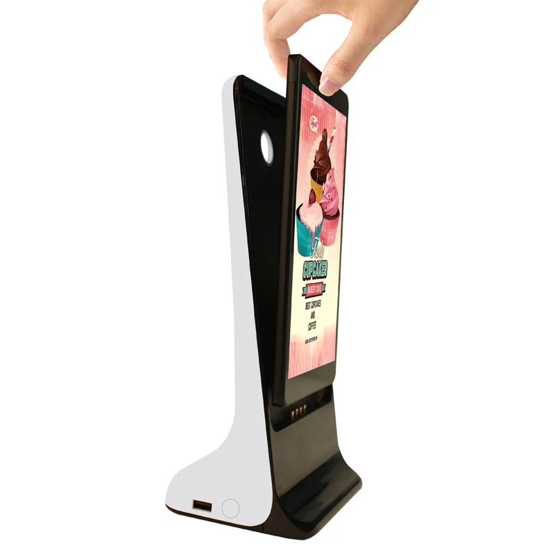 

amazon bestseller new technology 2021 innovative products table advertising player menu power bank 15000mah mobile charger