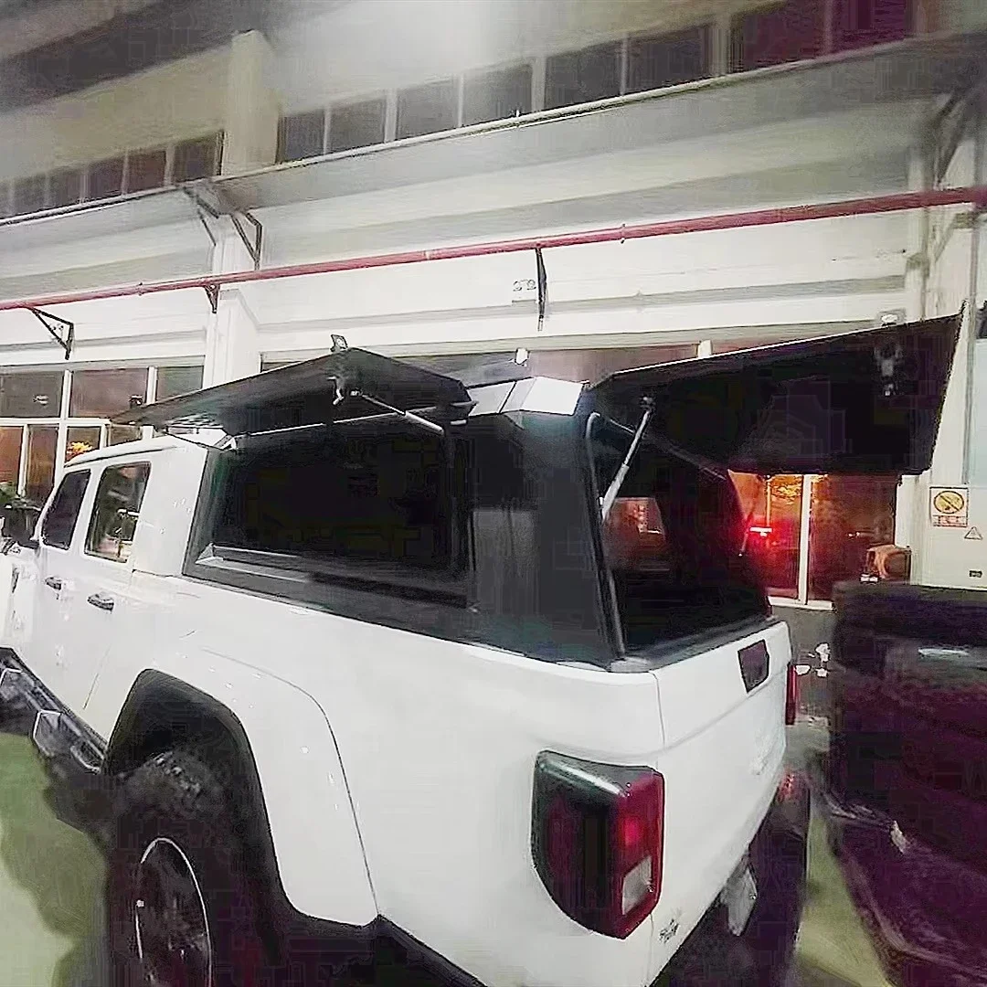 Фото Задний жесткий тент KQX 4x4 для пикапа, внедорожные аксессуары для Jeep Gladiator, навес для пикапа. №5