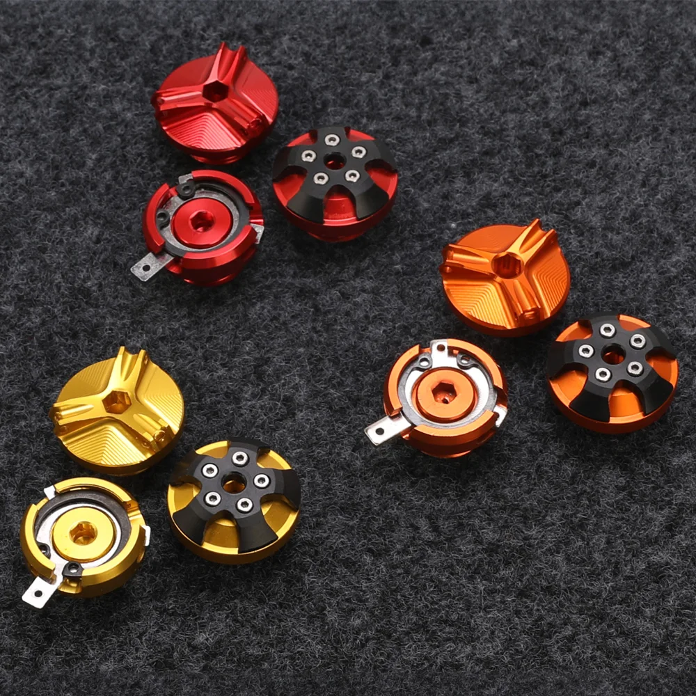 Cup Engine Oil Cup Nut Plug Cover For Ducati 848 1098 1198 2007-2011 Hypermotard / Hyperstrada 821 2013-2015