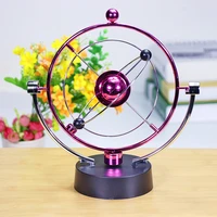 modern rotation perpetual motion newton pendulum balance ball pendulum ball physics tumbler craft revolving gadget home decor