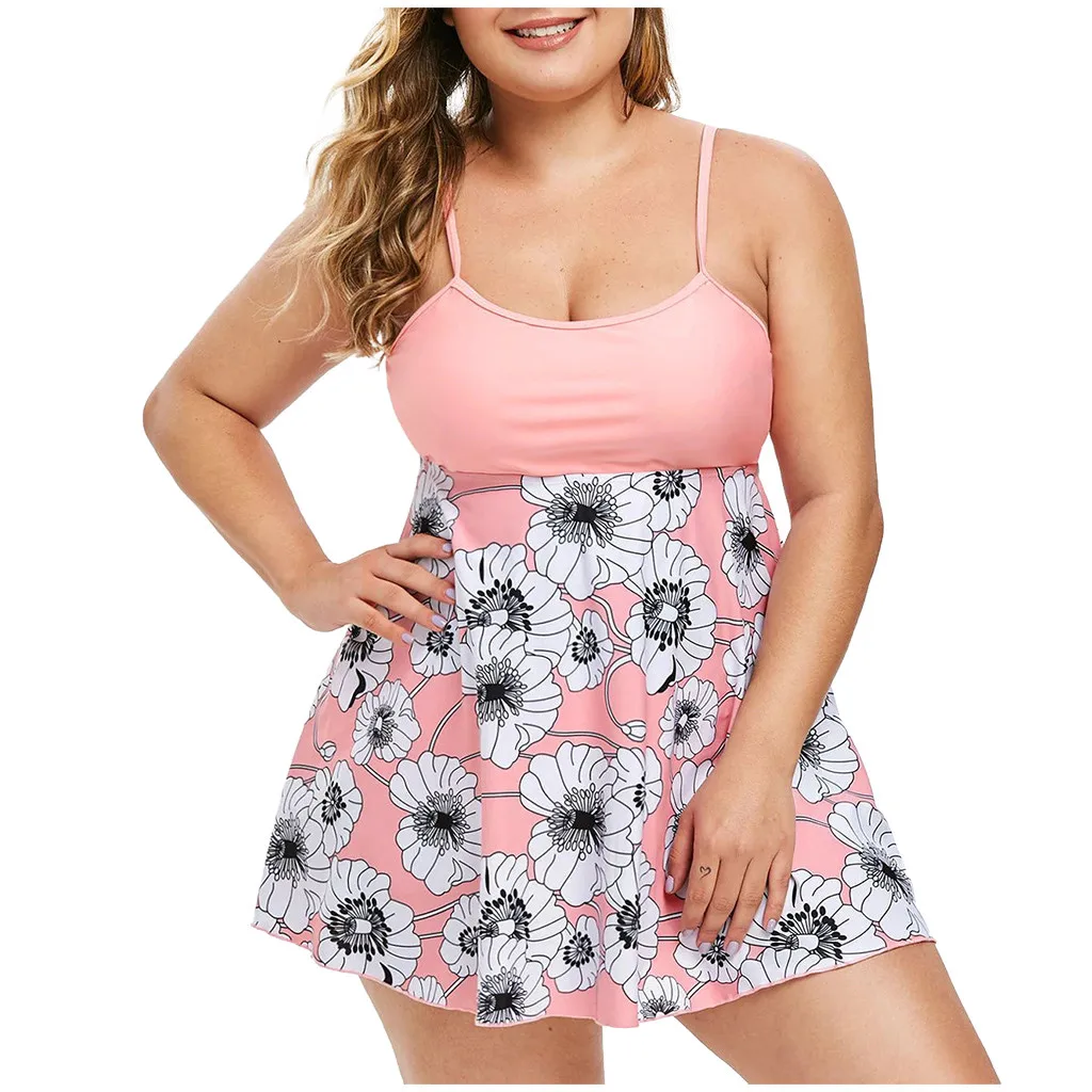

Women's Bra Filled Piece Set Swimsuit Bikini Swimwear Beachwear Print Two Swimwears Tankinis Swimwears tankinis sexy swimsuit