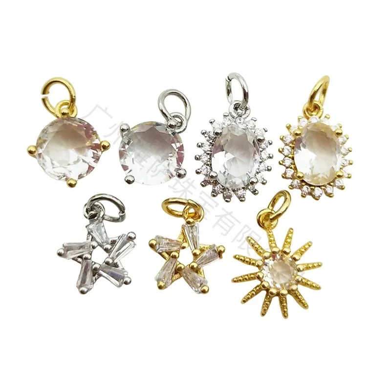 Ювелирные аксессуары сделай сам микроинкрустированный цирконием капельная