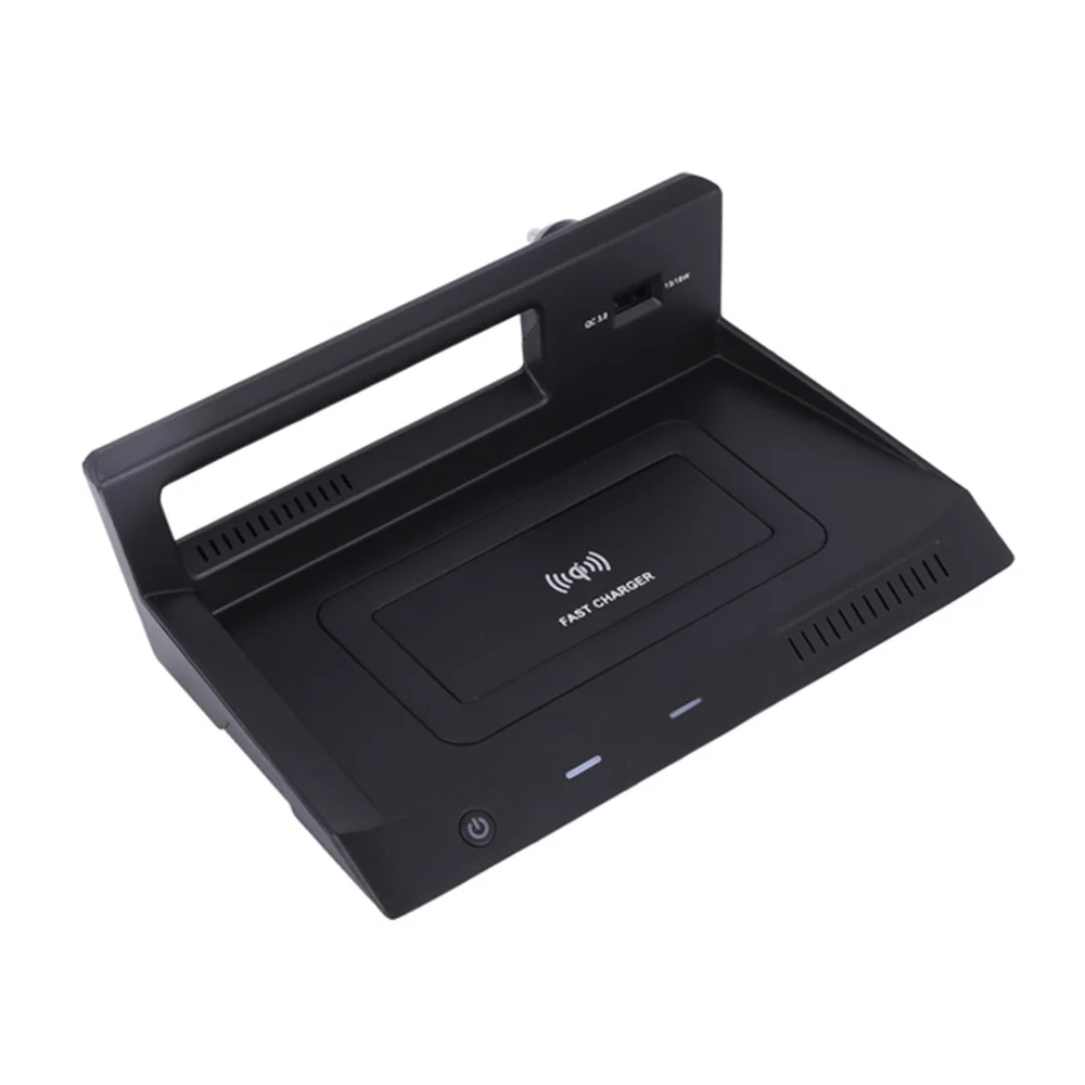 15 Вт автомобильное беспроводное зарядное устройство для Tiguan MK2 2019 2020 Быстрая