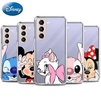 mickey minne case for samsung galaxy s20 fe s22 s21 s10 plus s9 note 20 ultra 10 9 shockproof tpu clear phone coque