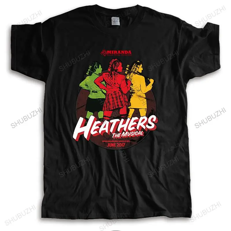 new arrived Summer cotton mens tshirt man O-neck tee Heathers The Musical MMS  MIRANDA fashion t-shirt men casual cool tops