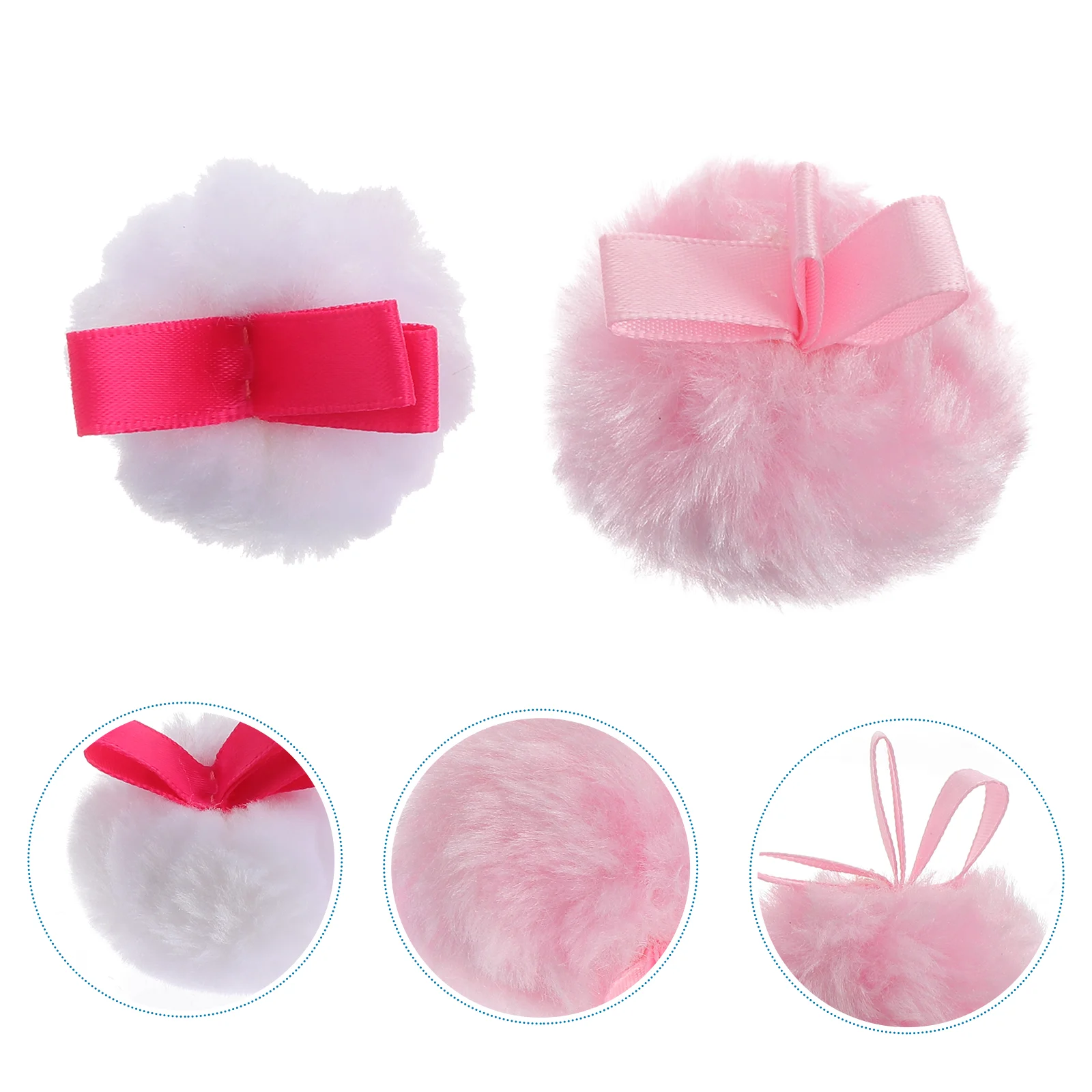 

Powder Puffpuffs Makeup Body Face Foundation Sponge Spongesmake Compacts Loose Largeapplicator Roundfurry Blending