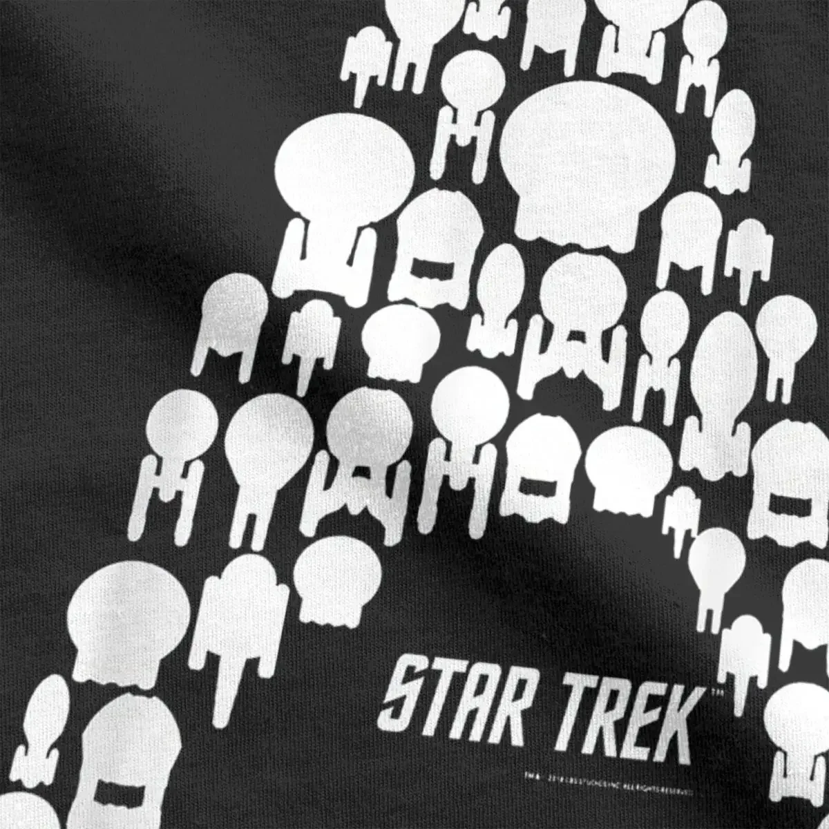 Звездные тройные футболки с изображением дельты Российской Федерации классные