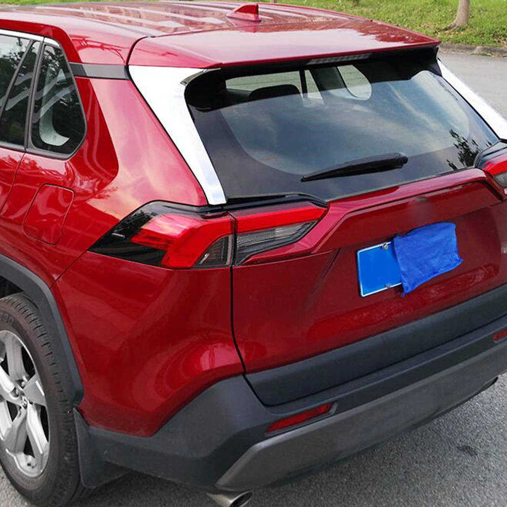 Для Toyota RAV4 2019 2020 2021 2022 2023 Автомобильная наклейка для бровей задний спойлер