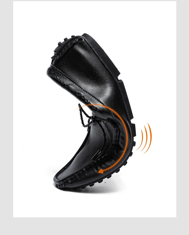 Дешевые лоферы из мягкой искусственной кожи Качественная мужская повседневная