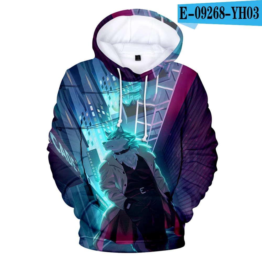 

3d-толстовка BNA, толстовки для мужчин и женщин, брендовый пуловер с 3D-принтом животных, мультяшный Kpop свитшот, толстовки с длинным рукавом для ...