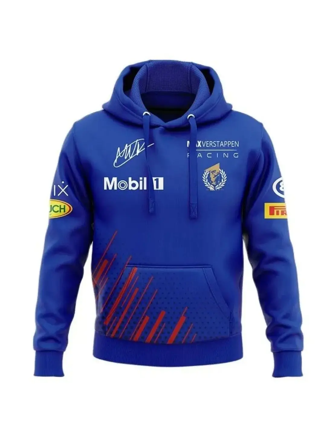 Adult F1 Vintage Racing Jacket Navy Blue Ebroidered Red Bull Jacket