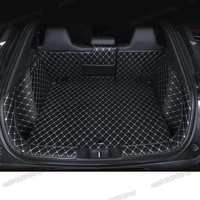 luxury 5d leather car trunk rear boot cargo liner mat carpet for changan unit uni-t 2020 2021 2022 2023 accessories interior
