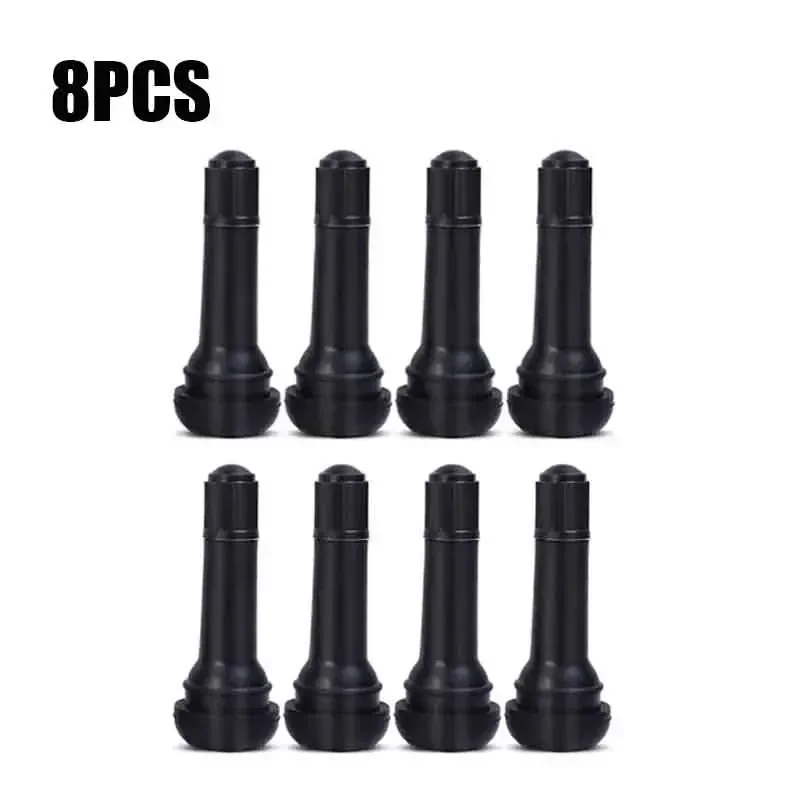 

Черные бескамерные автомобильные колеса TR414, стержни клапанов с колпачками, резиновая крышка стержня клапана для шин, автомобильные аксессуары