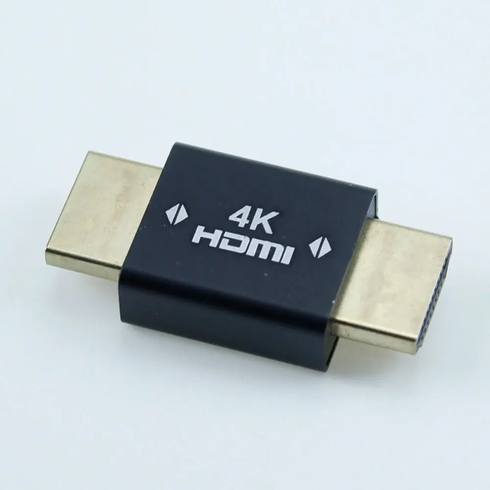 

1 шт. адаптер HDMi штекер-штекер 4K @ 60 Гц высокочеткий HDMI штекер-штекер расширитель интерфейса прямая линия без потерь