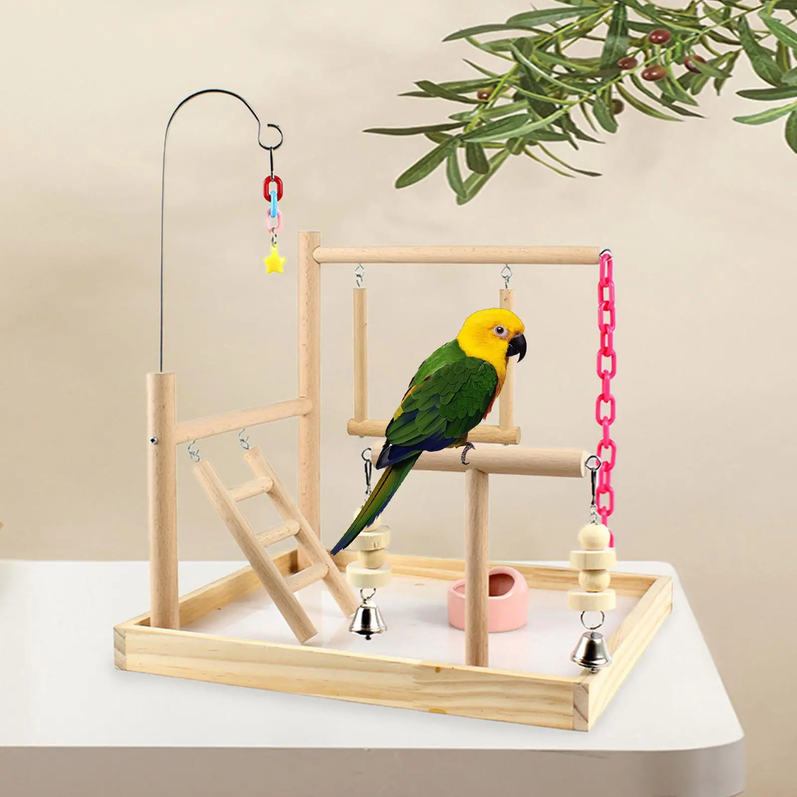 Игрушка для упражнений попугая птица игрушка маленьких попугаев Budgerigar Lovebird