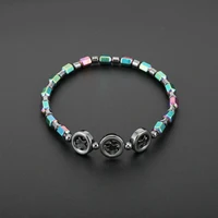 weight loss hematite therapy body slim bracelet anklet magnet therapy