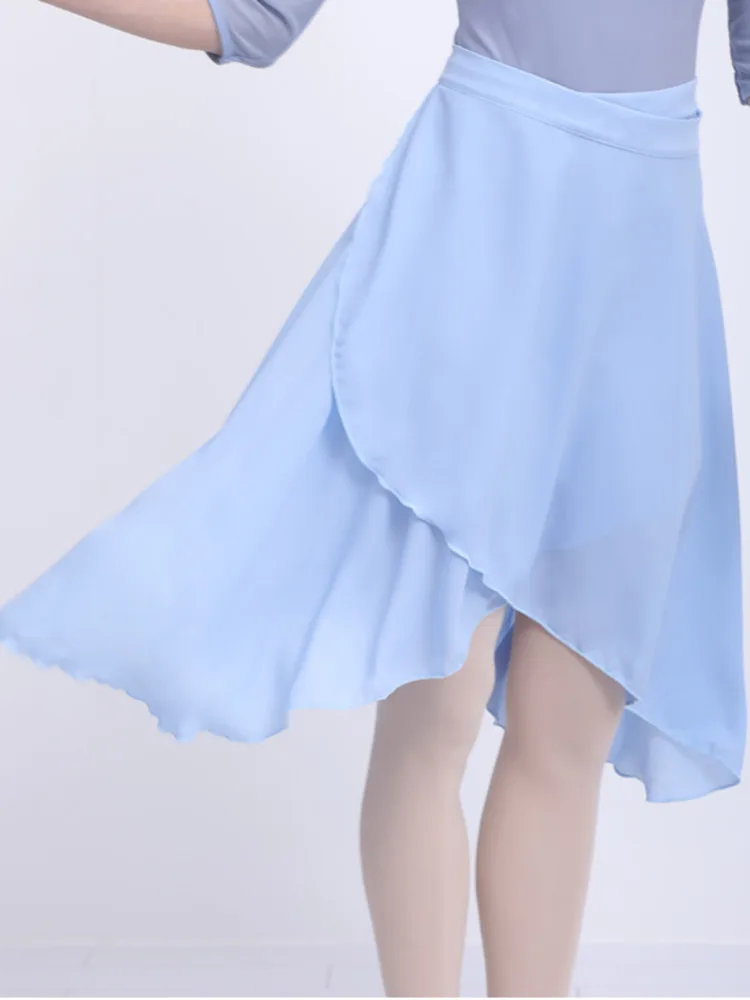 

Шифоновое балетное трико, костюм для сцены, юбка-трапеция для танцев, классическая одежда, бандаж, для Хэллоуина, для взрослых и женщин, однотонная