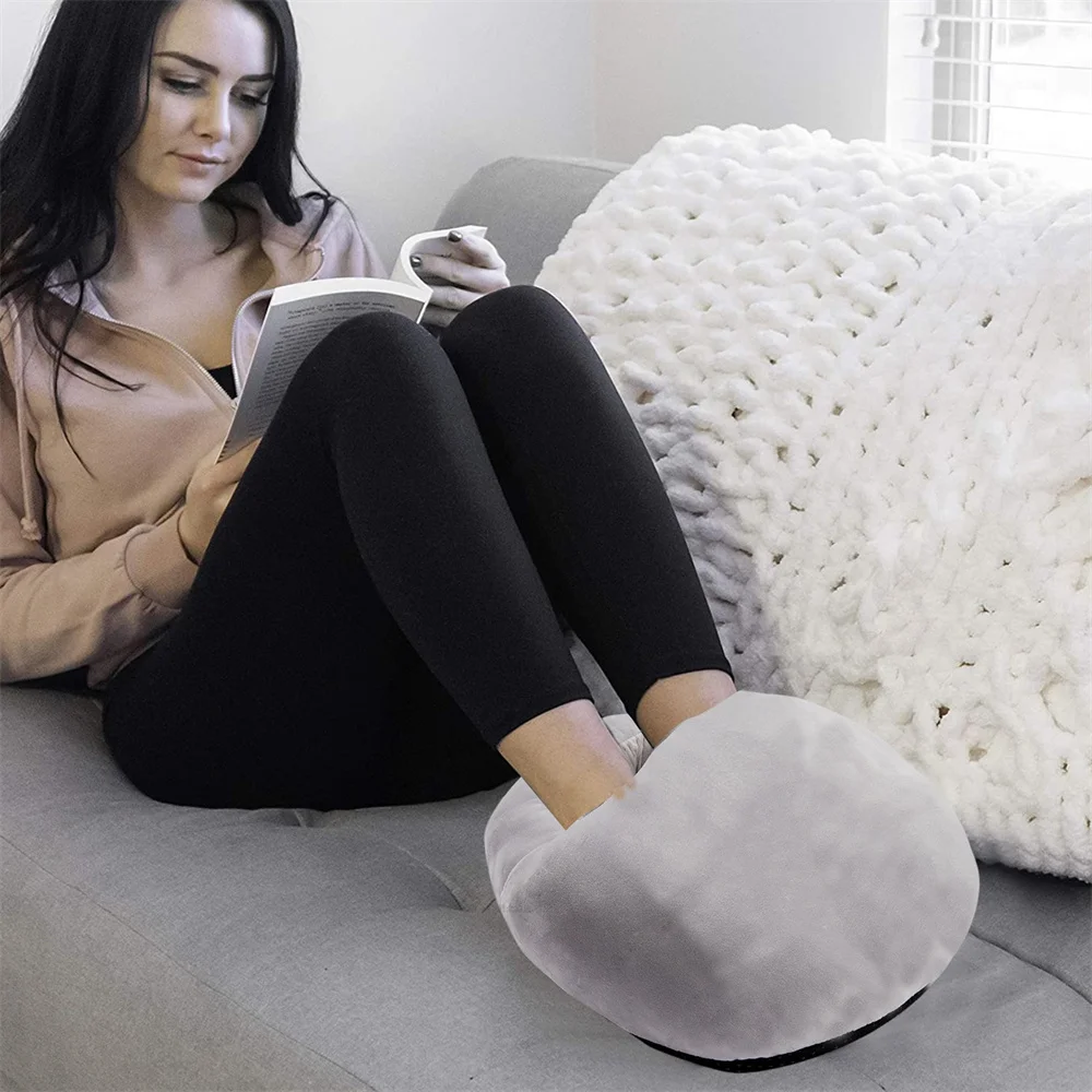 

Electric Foot Warmer Usb Heater Warm Foot Cover Feet Heating Pads For Home Bedroom Sleeping Travel Office Heating Blanket Mat
