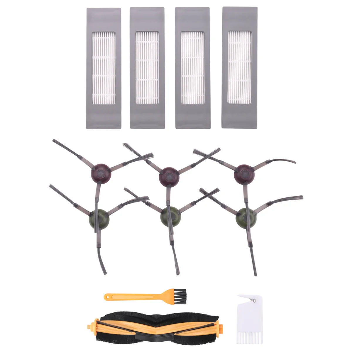 13 шт. для ECOVACS DEEBOT OZMO T8 T9 N8Pro AIVI робот-пылесос пылесборник фильтр одноразовая