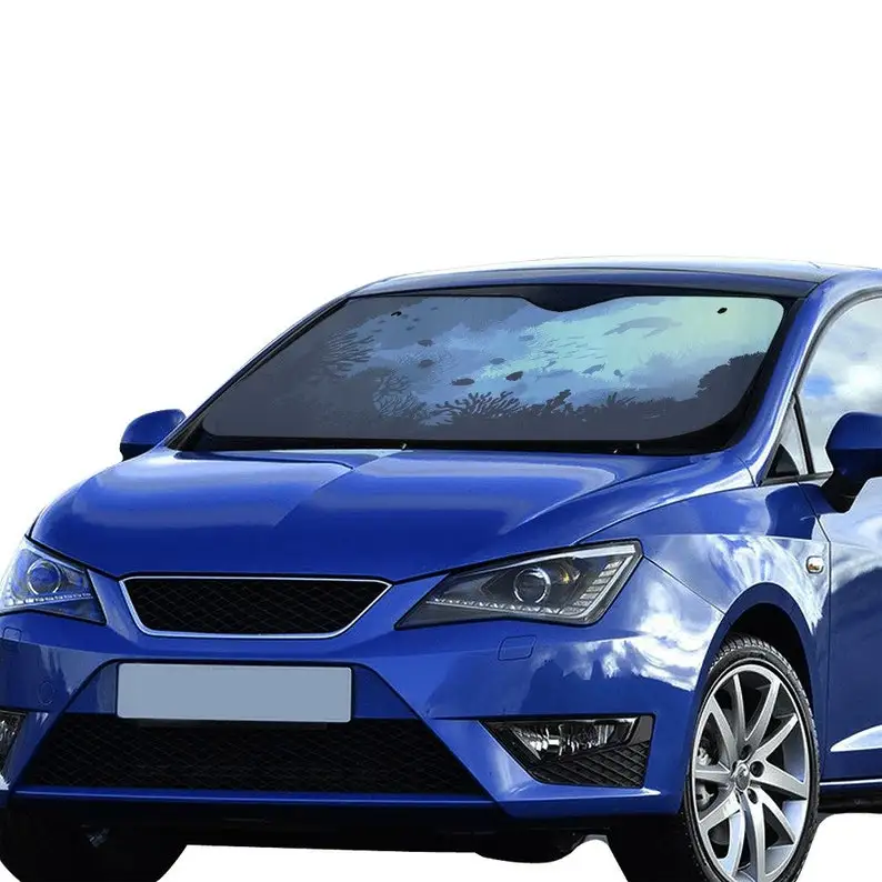 Рисунок 2 - Темно-синий автомобильный солнцезащитный козырек