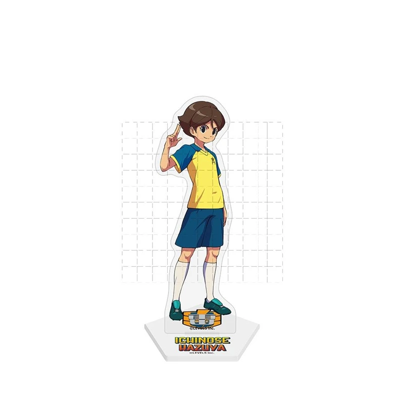 Фото Чрезвычайно горячее аниме INAZUMA ELEVEN 11, мини-фигурка, стоячая кукла Shiro Fubuki Asuto Inamori, маленькая акриловая подставка, оптовая продажа с фабрики №3