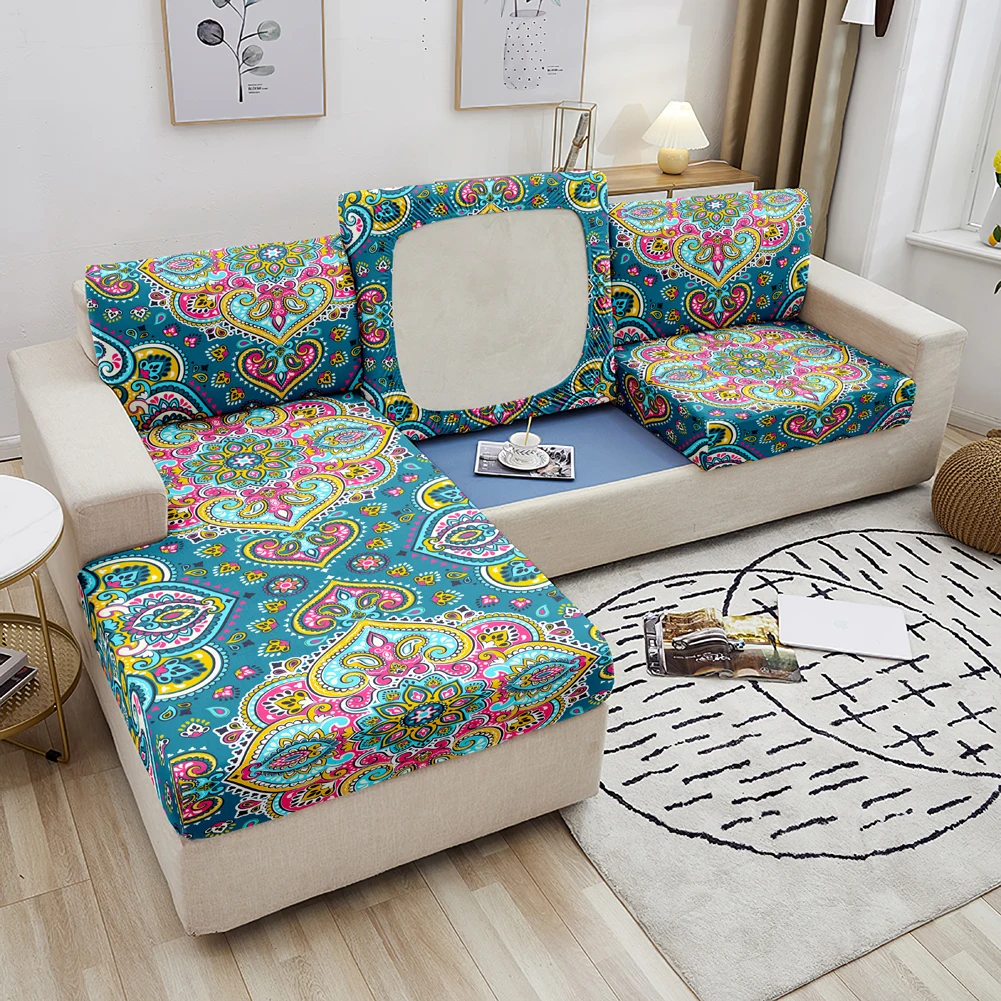 Чехол для дивана в богемном стиле эластичный чехол гостиную на 1/2/3/4 места - купить
