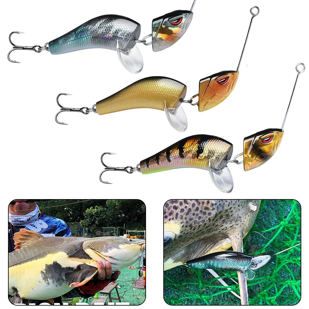 

Hard Bait Perch Bait Lure Bait Enhanced Fish Catching Success with TRUSCEND Bionic Perch Bait and Built in Rattle
