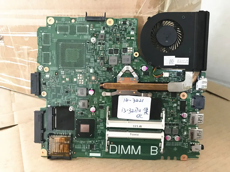 

For DELL Inspiron 15R 3421 5421 motherboard I3-3217U CN-05HG8X 05HG8X 12204-1 +free heatsink