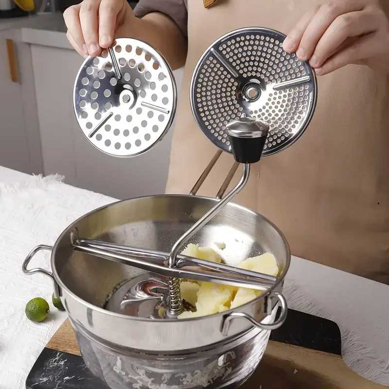 Машинка для картофеля тыквы овощного пюре пресс чеснока соковыжималка еды