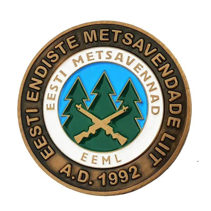 Персонализированная монета с логотипом Challenge Coin Производитель индивидуальной