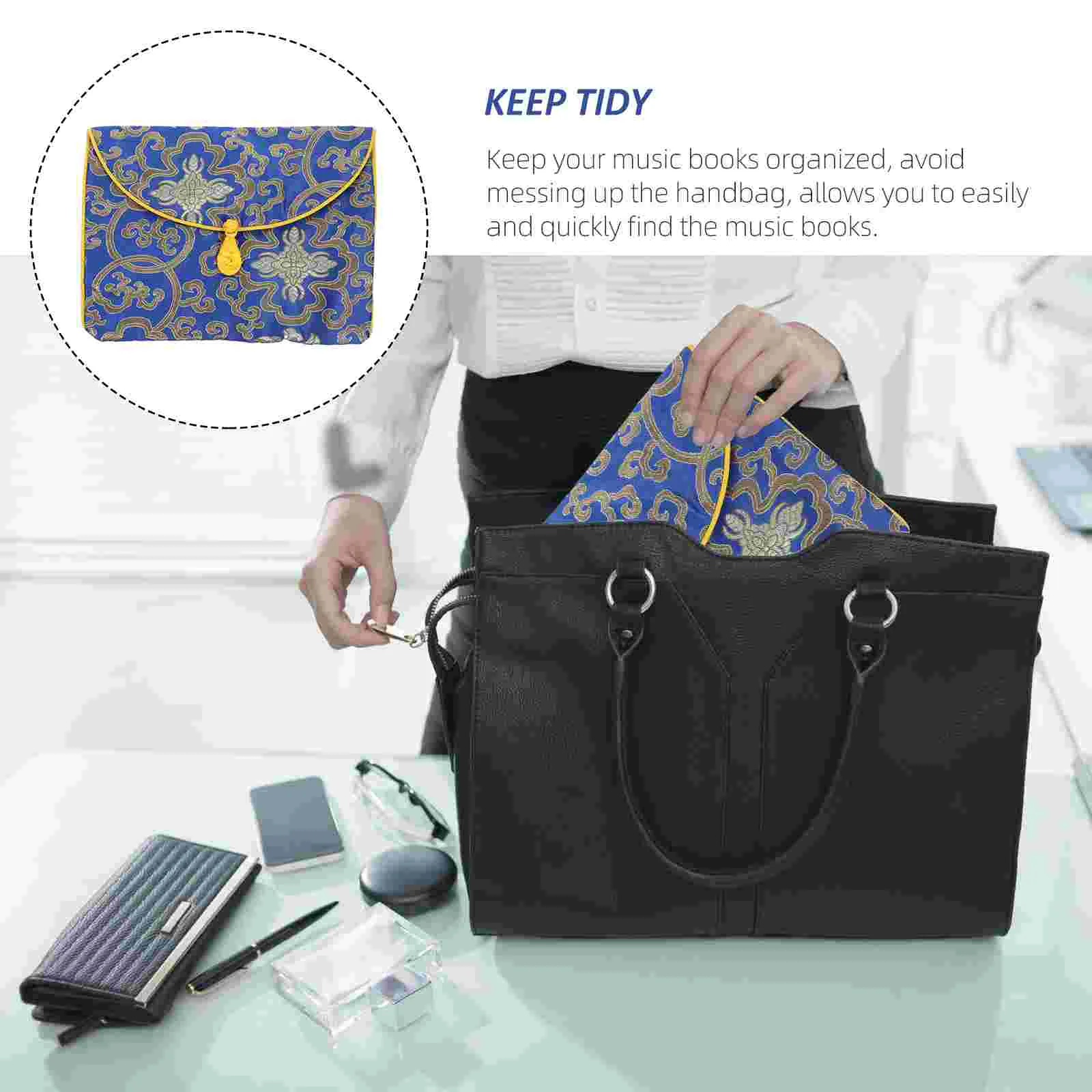 

Portable Books Bag Scriptures Bag Books Bag Small Pouch for Outside Book Outdoor Book