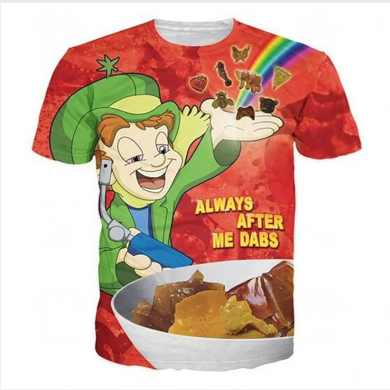 

Men/women Unisxe Funny 3d Printing Always After Me Dabs Short Sleeved T Shirt