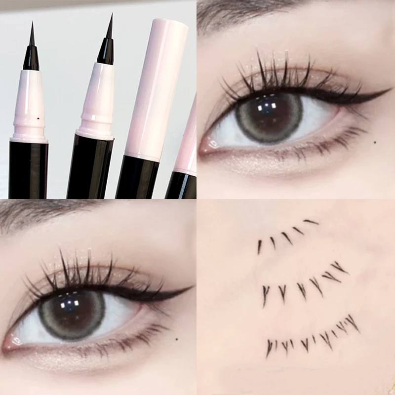 Жидкая подводка для глаз стойкая водостойкая натуральная жидкая Быстросохнущий
