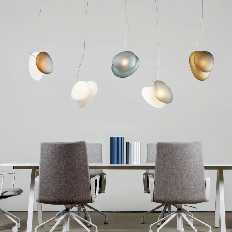 

Европейский скандинавский светодиодный Кристалл Овальный шар подвесные планеты Освещение стеклянный шар luminaria de table марокканский декор Люстра подвеска