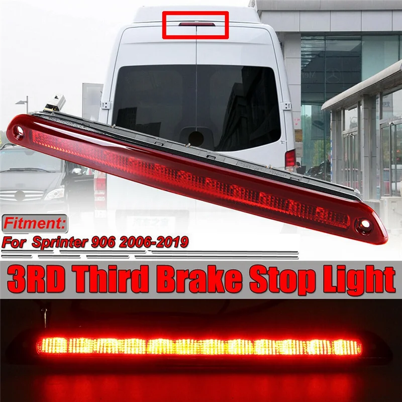 Задний 3-й третий стоп-сигнал для Mercedes Sprinter 906 2006-2019 A 9068200456