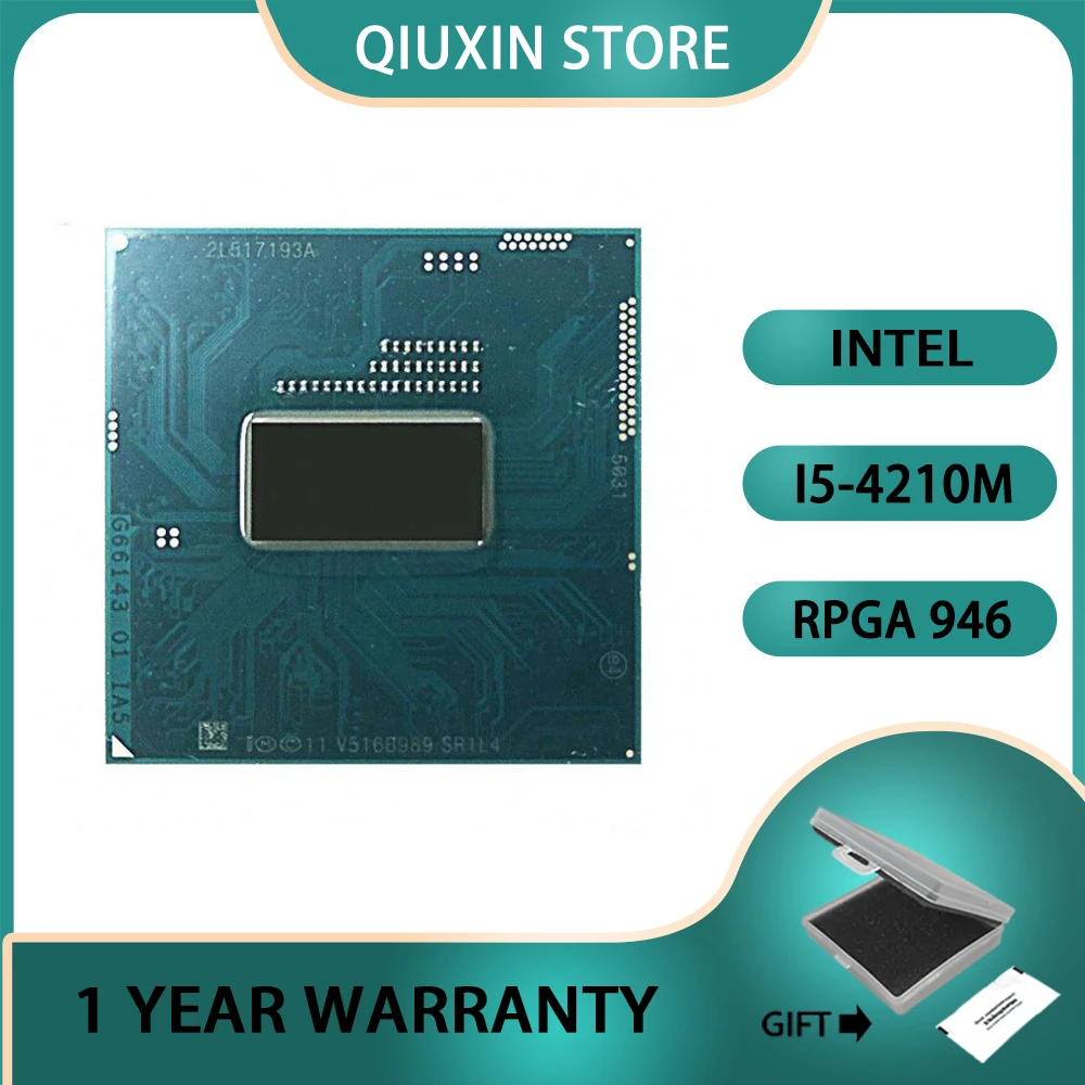 Intel Support BOM CPU I5-4210M SR1L4 I5 4210M SR1L4 2.6G CPU /HM87