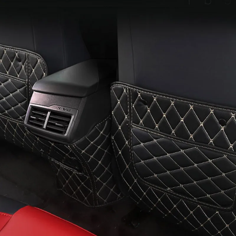 Противоударный коврик на заднее сиденье автомобиля кожаная защита от грязи