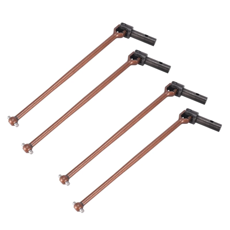 

4Pcs 8158 Front Horizontal Universal Drive Shaft For 1/8 ZD Racing 9021 08423 RC Car Upgrade Parts Spare Accessories