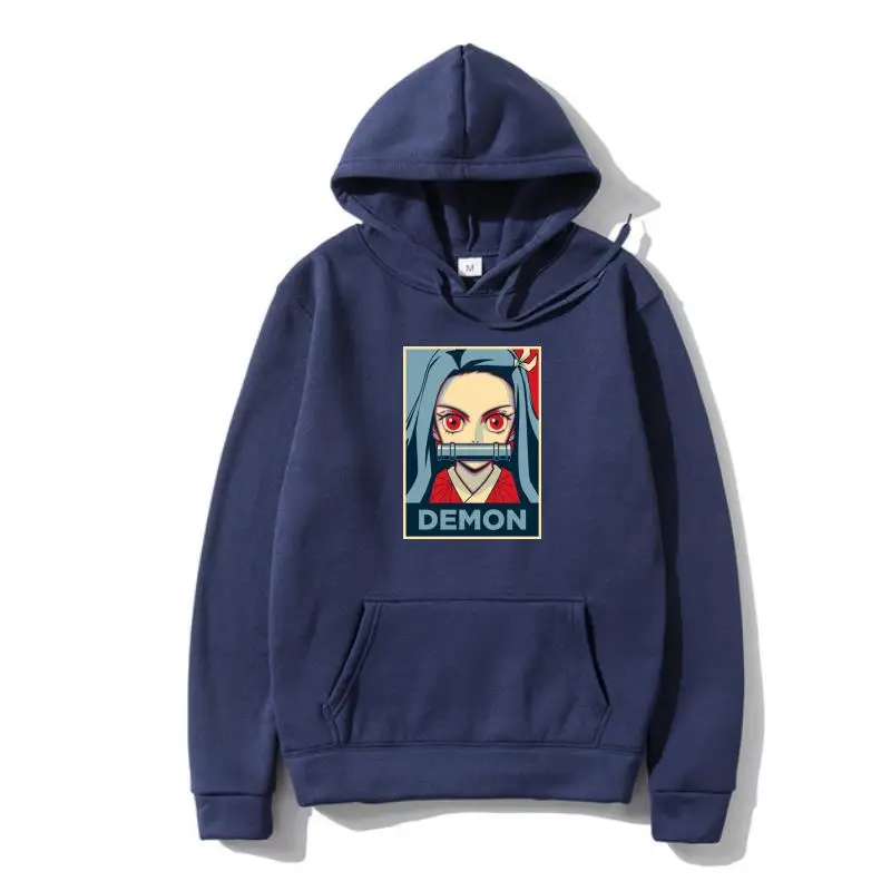 

Men's Hoody Demon Slayer Blade of Demon Destruction Nezuko Nezuko Kamado Printed Outerwear Japan Anime Outerwear Unique Design